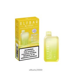Elf Bar Cena - ELFBAR BC10000 vienreizējās lietošanas vape zemeņu banāns 42D8FX286