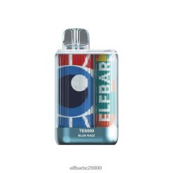 Elf Bar Cena - ELFBAR TE6000 vienreizējās lietošanas vape zils razz 42D8FX331