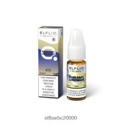 Elf Bar Riga - ELFBAR ELFLIQ niķa sāļi zilā razz limonāde 42D8FX189