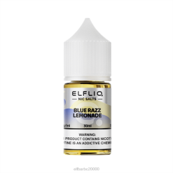 Zilā Razz limonāde ELFBAR ELFLIQ nic sāls 30 ml 62DF10