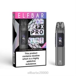 pelēks ELFBAR ELFX Pro Atveriet pāksts 62DF3