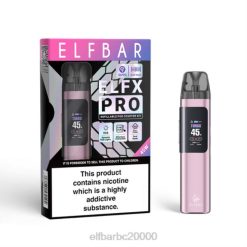 rozā ELFBAR ELFX Pro Atveriet pāksts 62DF4